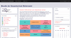 Desktop Screenshot of moodle.ge-weilerswist.de