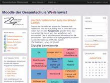 Tablet Screenshot of moodle.ge-weilerswist.de